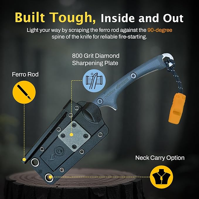 OUTDOOR ELEMENT Flicker Feather Knife - Image 6