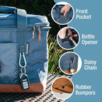 CleverMade Collapsible Insulated Cooler Bag – Leakproof Soft Folding Cooler - Image 3