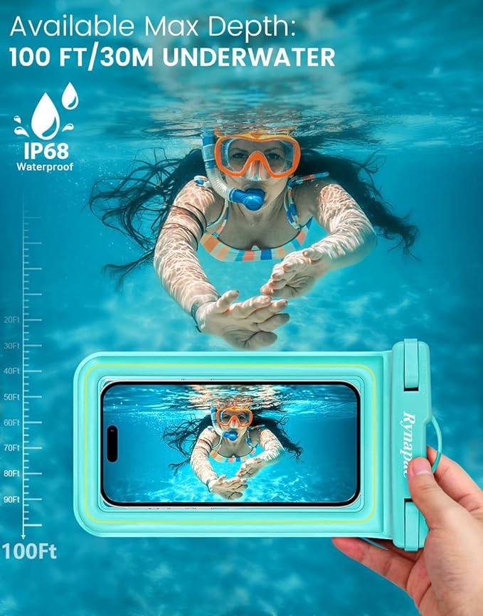 IP68 Waterproof Phone Pouch, Floating Waterproof Phone Case - Image 4