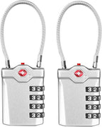 ZHEGE TSA Luggage Locks, Travel Locks by ZHEGE