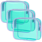 PACKISM Clear Makeup Bag, 3 Pack Tsa Approved Toiletry Bag by Packism