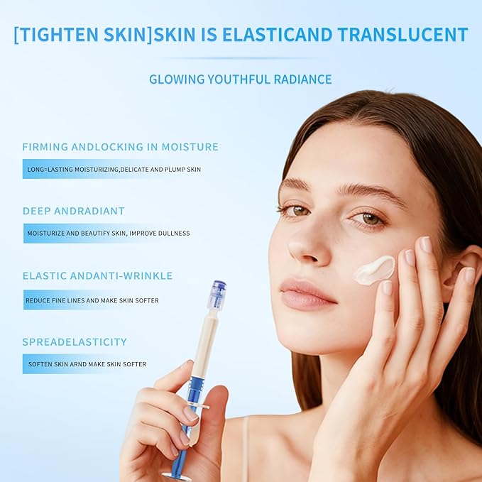 Polypeptide Collagen, Polypeptide Collagen Elastic Essence Cream, Micro Molecular Collagens Anti Wrinkle Lotion(2 pcs/box) (2box)