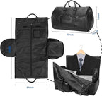 seyfocnia Convertible Travel Garment Bag, Carry on Garment Duffel Bag - Image 4