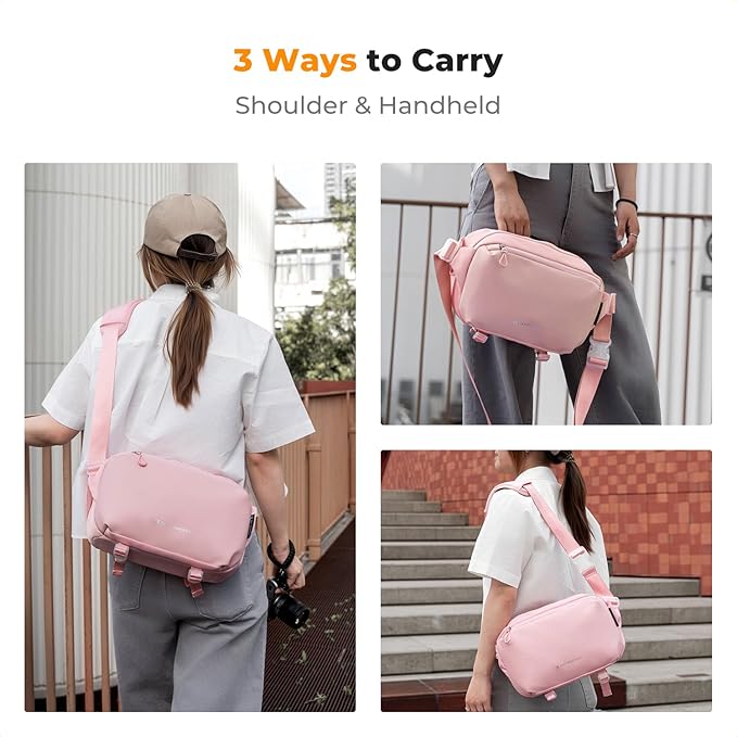 K&F Concept 2 in 1 Sling Bag Everyday Shoulder Bag & Multifunction Photography - Image 6