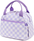 Bluboon Lunch Bag for Women Men Cute Corduroy Lunch Tote Bags Reusable by BLUBOON