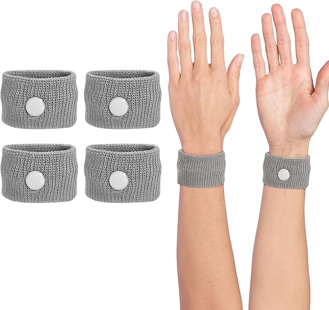 Motion Sickness Wristband, Anti-Nausea Acupressure Wrist Band by COMFYTHERA
