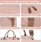 Travel Duffle Bag for Women, Weekender Bags, Hospital Bag for Labor Delivery - Image 5
