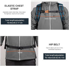 MOUNTAINTOP Hiking Backpack 35L Travel Backpack Lightweight Daypack - Image 8