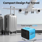 JMFONE Universal Travel Plug Adapter, International Power Adapter - Image 6