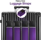 Luggage Straps for Suitcases TSA Approved Travel Belt 4 Pack by Chelmon - Image 3