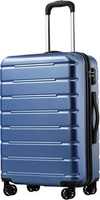 Coolife Luggage Suitcase Carry-on Spinner TSA Lock USB Port Expandable by COOLIFE