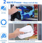 Cerbonny Small Insulated Cooler Bag, Freezable Lunch Bag - Image 3
