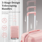 4-Piece Expandable Hardshell Luggage Set - Image 5