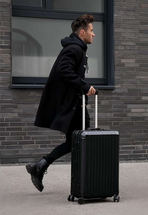 Mvst Luggage Premium All Aluminum Magnesium Carry On 20'' Lightweight Metal - Image 2