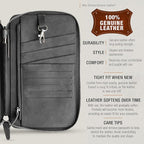 Leather Passport Holder for Family - Image 2