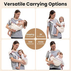 Baby Carrier Newborn to Toddler, Baby Sling Carrier, Toddler Carrier 25-60 lbs - Image 8