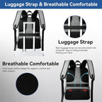 Voova Travel Laptop Backpack, Business Work Laptop Backpack - Image 5