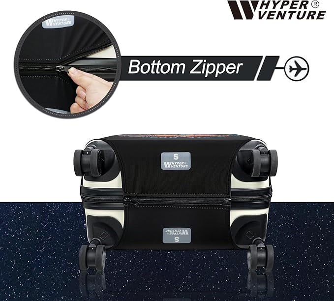 HYPER VENTURE Washable Luggage Cover - Image 4