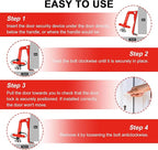 Portable Door Stopper Door Lock - Image 6