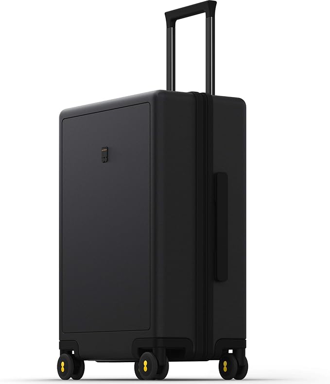 LEVEL8 Large Suitcase with Wheels, Checked Luggage, Lightweight Luminous by LEVEL8