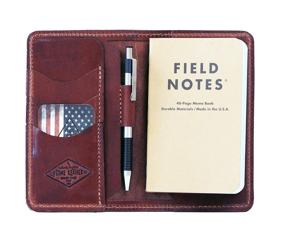 Personalized Leather Field Notes Wallet, Field Notes Cover, Passport Wallet - Image 5