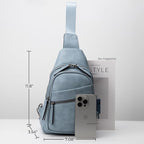 Alldaily Large Sling Bag for Women Crossbody Purse Leather Fashionable Trendy - Image 6