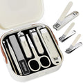 Nail Clippers Set 7 Pieces Stainless Steel Professional Grooming Kits, by Unknown