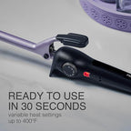 Remington Anti-Static ½-Inch Clipped Curling Iron with Titanium Protection, Fast Heat-Up, Ceramic Barrel for Tight Ringlet Curls & Natural Curl Definition, Auto Shut-Off