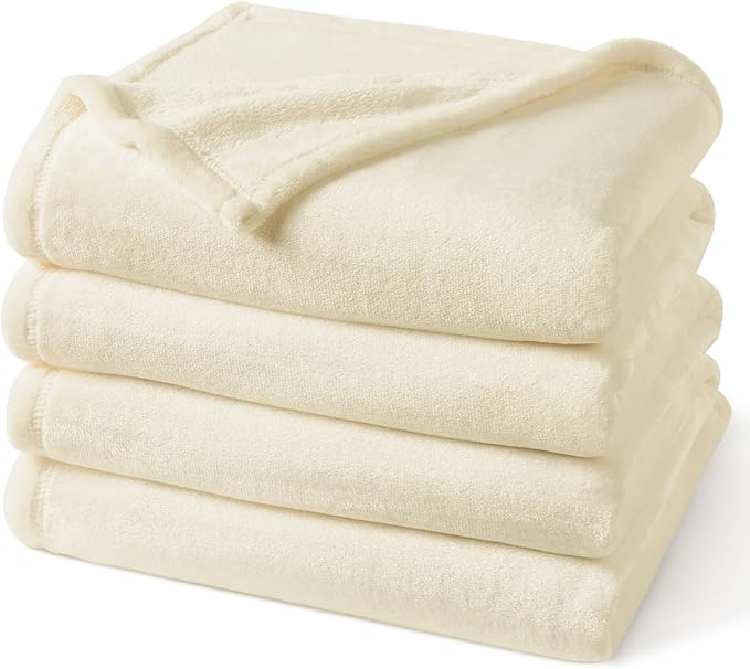 PHF Ultra Soft Fleece Blanket King Size, No Shed No Pilling Luxury Plush Cozy by PHF