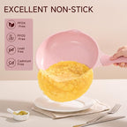 JEETEE Pink Pots and Pans Set Nonstick 23pcs, Healthy Kitchen Cookware Sets - Image 3