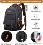 Mactso Canvas Travel Laptop Backpack - Image 2