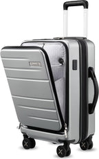 LUGGEX Carry On Luggage 22x14x9 Airline Approved, Polycarbonate Hard Suitcase by LuggeXLUGGAGE