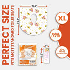 20 Extra Large Toilet Seat Covers Disposable - Image 5