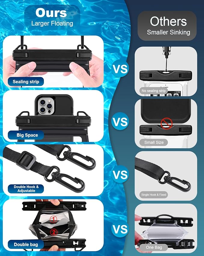 Large Waterproof Phone Pouch Floating, Waterproof Phone Case - Image 7