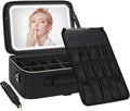 Chomeiu Makeup Bag with LED Mirror, Large Train Case by Chomeiu