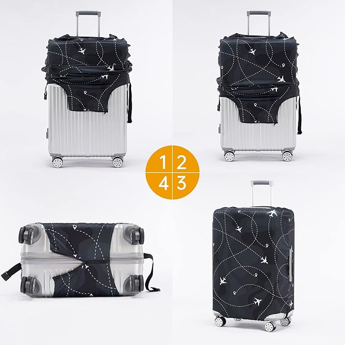 Travelkin Luggage Covers With Tag - Image 7