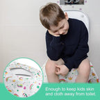 50 Packs Disposable Toilet Seat Covers Extra Large Individually Wrapped - Image 5