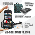 VENTURE 4TH Hanging Travel Toiletry Bag - Image 5