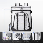 Beach Cooler Backpack for Men 36cans Insulated Backpack Cooler Lunch Bag for - Image 4