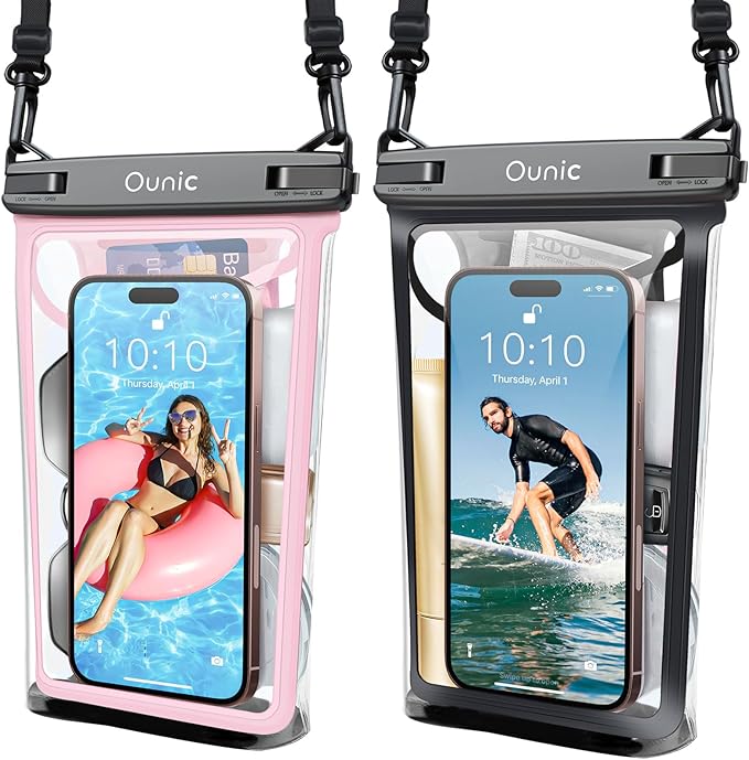 Large Waterproof Phone Pouch, Floating Waterproof Pouch by Ounic