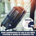 Weewooday 8 Pcs Luggage Straps Suitcase Tags Set - Image 6