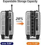 KYME Hardside Expandable Carry On Luggage 22x14x9 Airline Approved 20 Inch - Image 2
