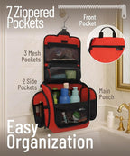 D&D Hanging Travel Toiletry Bag - Image 2