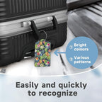 Tropical Pineapples Luggage Tags - Image 4