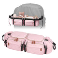 Double Stroller Organizer for Bob Duallie and Baby Jogger City Mini GT2 by Boomistry