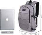 Travel Laptop Backpack Water Resistant Anti-Theft Bag - Image 6