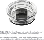 YETI Rambler 20 oz Travel Mug, Stainless Steel, Vacuum Insulated - Image 7