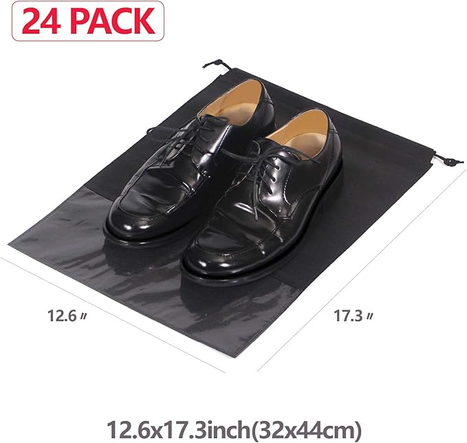 24PCS Travel Shoe Bags Non-Woven - Image 2