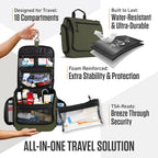 VENTURE 4TH Hanging Travel Toiletry Bag - Image 5