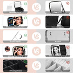 Travel Makeup Bag with Magnetic Removable Lighted Mirror, Cosmetic Bag - Image 6